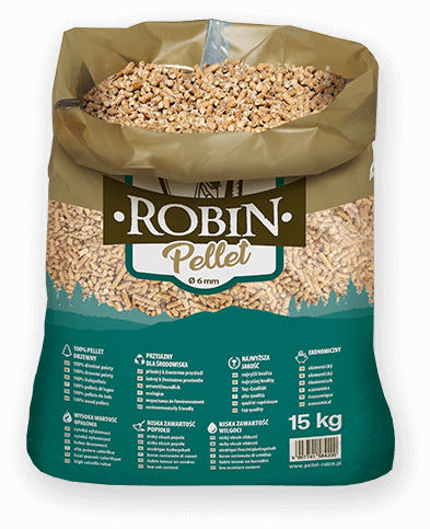 worek pelletu opałowego Robin do kupienia w Jezioranach lub sklepie internetowym